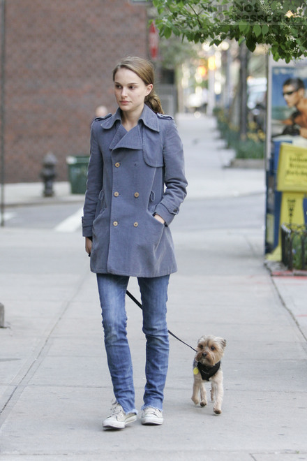 Natalie Portman Walking